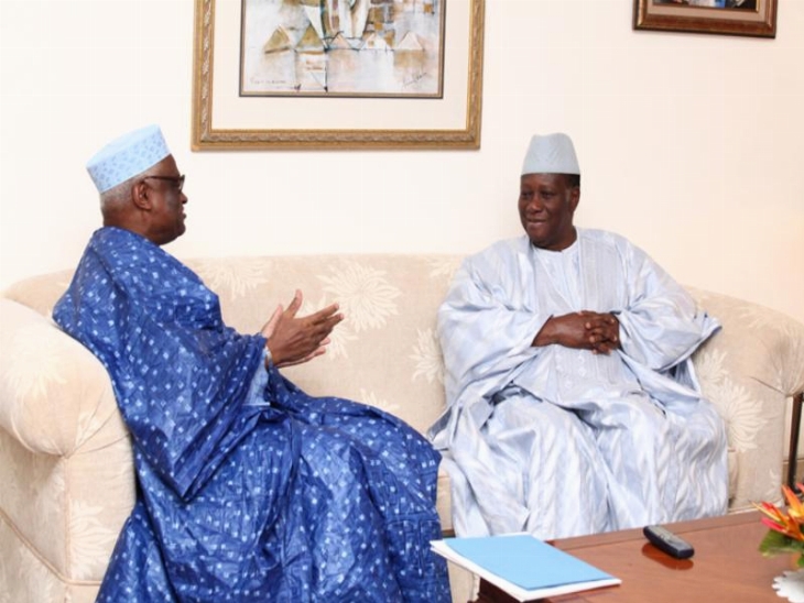 Coopération bilatérale / Côte d’Ivoire Togo : Ouattara a reçu deux émissaires de Faure Gnassingbé hier